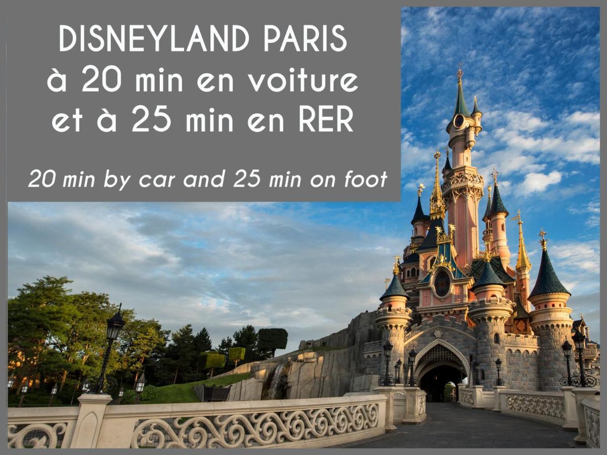 Cosy Case Between Disney And Paris Champs-Sur-Marne Eksteriør bilde